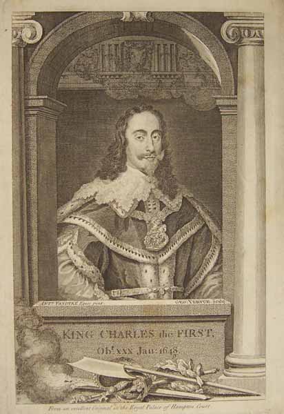 portrait of Charles I, King of England